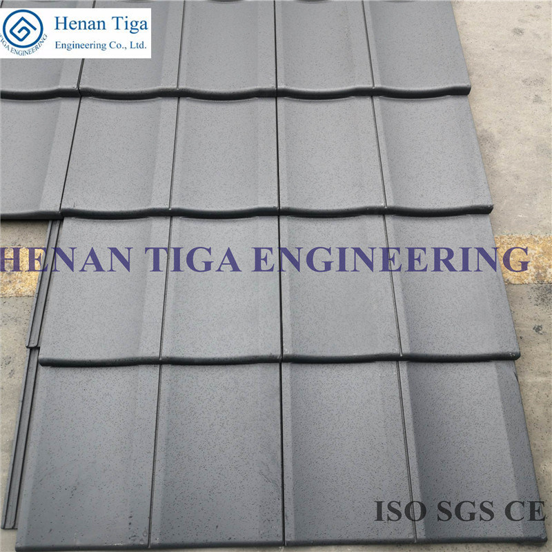 Color Sand Coated Roofing Tiles / Color Stone Chip Coated Steel Roofing Tiles