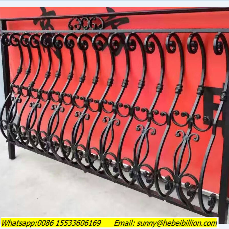 Decorative Wrought Iron Design Cast Iron Panel Wrought Iron Fence