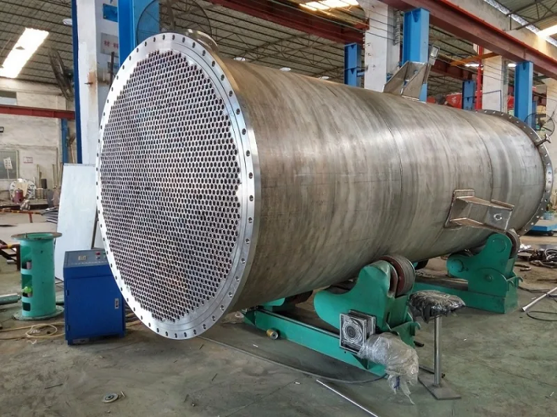 Shell and Tube Heat Exchanger for Oil