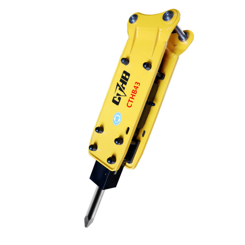 Box Type Hydraulic Concrete Breaking Hammer with Chisel