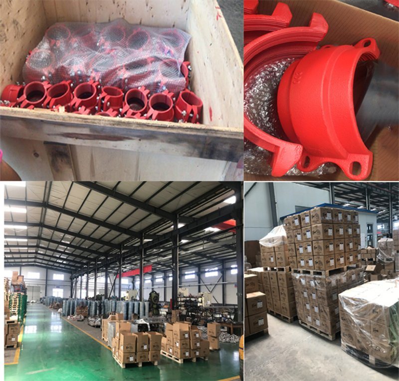 Casting Grooved Pipe Connectors Transition HDPE 995