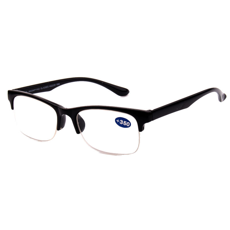 2019 Half Frame Plastic Reading Glasses for Promotion