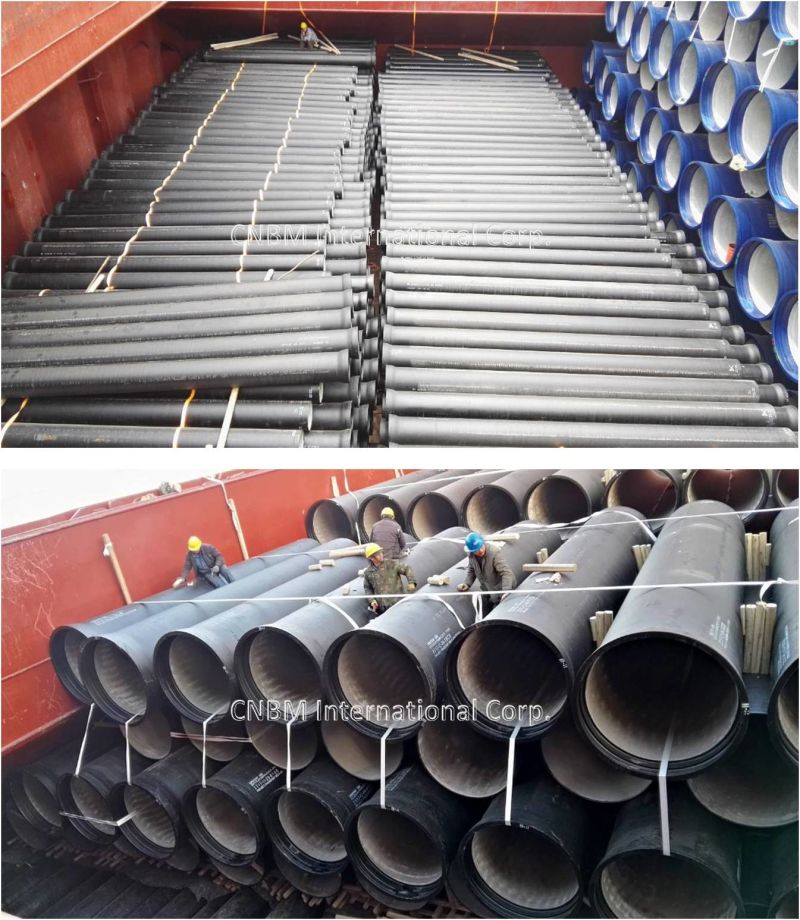 Ductile Iron Pipes K9 K8 K7 Bsen545/ISO2531/En598