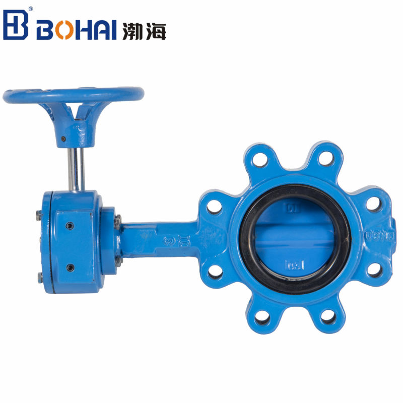 Ductile Iron or Ni-Plated Ductile Iron Disc Wafer Butterfly Valve