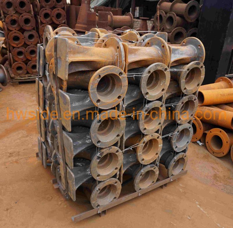 Ductile Iron Casting for Pipe Fitting, Sand Iron Casting Elbow