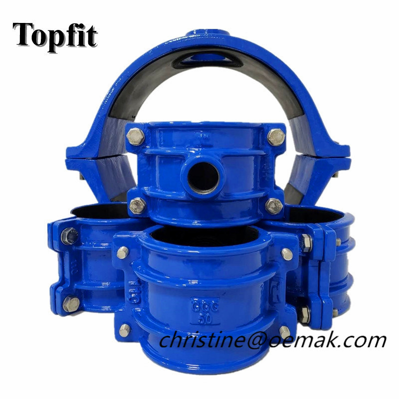 Di Flange Adaptor for Cast Iron/Steel Iron Pipelines with En545 En598