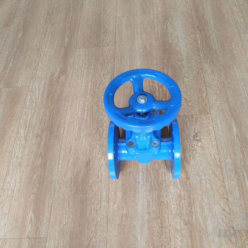 China Manufacturer En Standard Ce ISO Ggg50 Ductile Iron Soft Seat Flange Hand Wheel Manual 6 Inch Water Gate Valve