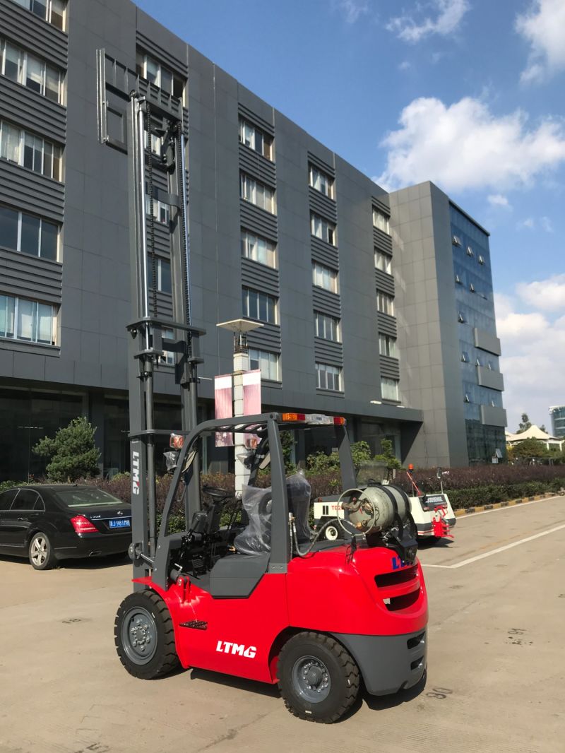 China Due-Fuel Fork Lift 3 Ton LPG Forklift with Nissan Engine