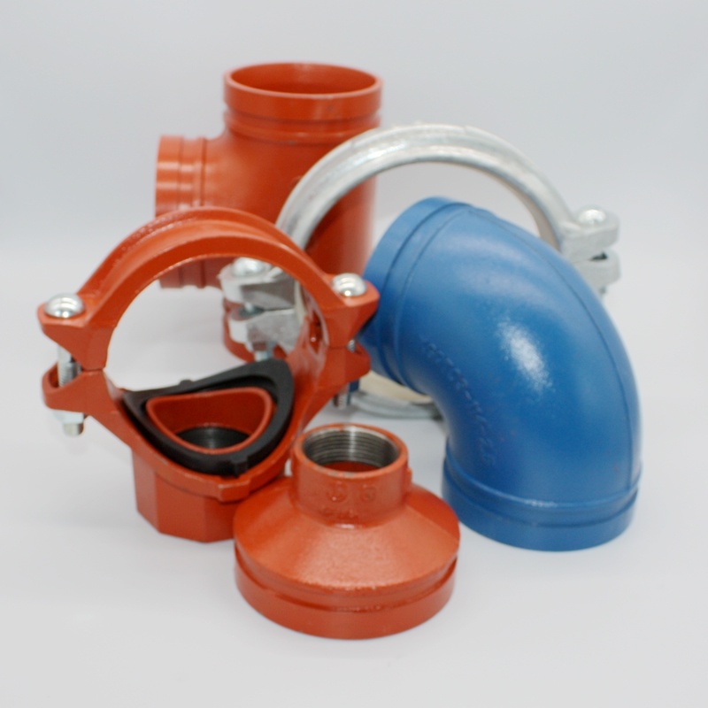 FM/UL Listed Ductile Iron Pipe Fittings, Grooved Fittings - Split Flange