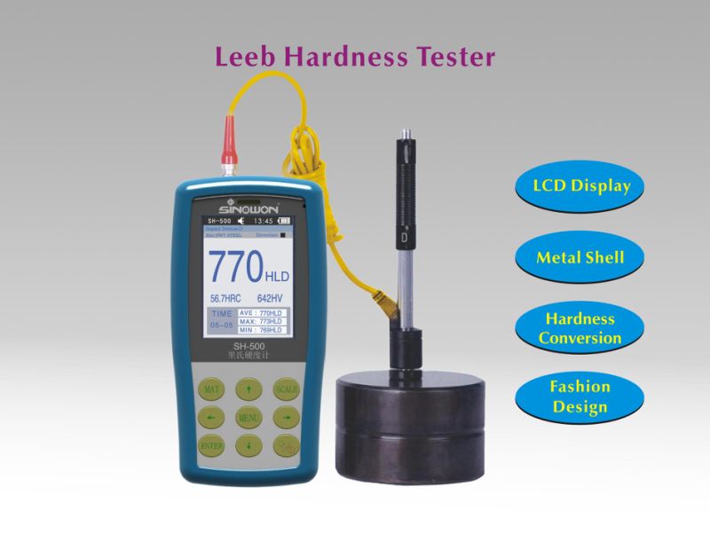 LCD Display Leeb Hardness Tester for Grey Cast Iron