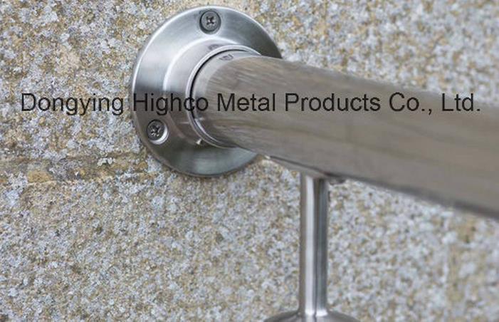 Stainless Steel Handrail Male Thread Cast Iron Flange