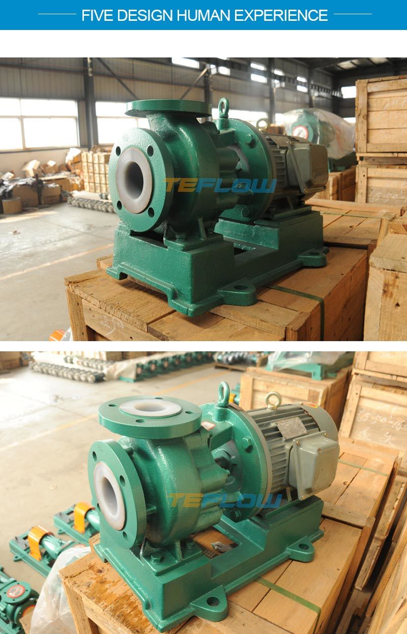 Acid Sulfuric Acid Horizontal Non-Leakage Chemical Centrifugal Pump