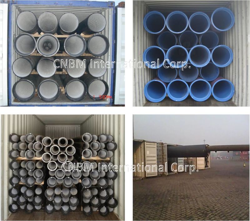 Ductile Iron Pipes K9 K8 K7 Bsen545/ISO2531/En598