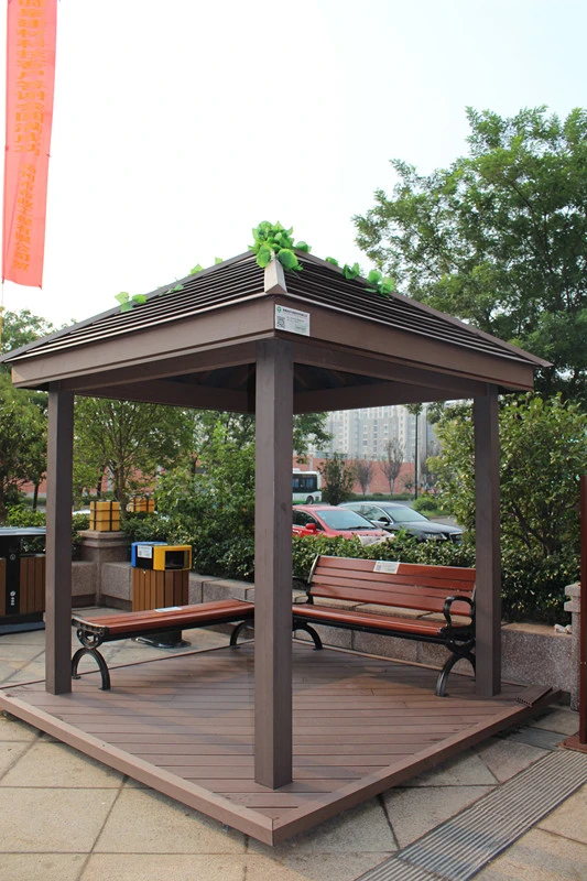 WPC Chinese Style Material Outdoor Pavilion
