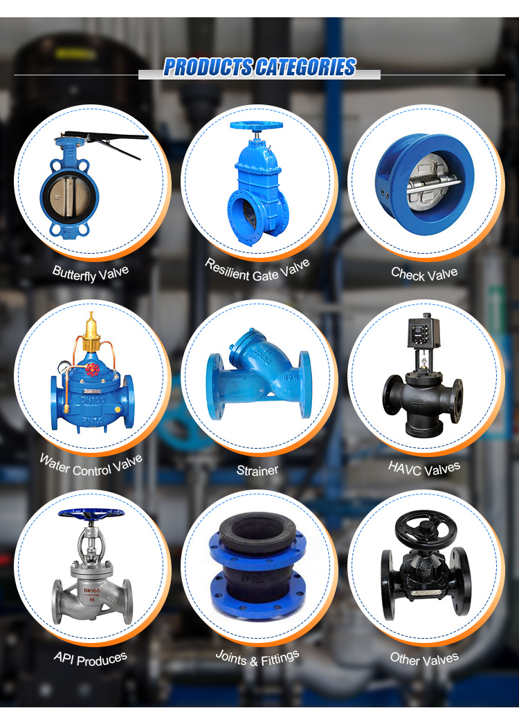 Ductile Iron Body Ductile Iron Disc Stainless Steel Stem Wafer Type Butterfly Valve