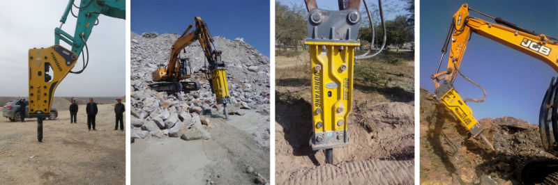 Heavy Hydraulic Quartering Hammer Breaker Excavator Breaking Machine (SB43)