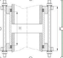 Cast Iron Bitumen Painting Gibault Joint for PVC Pipe