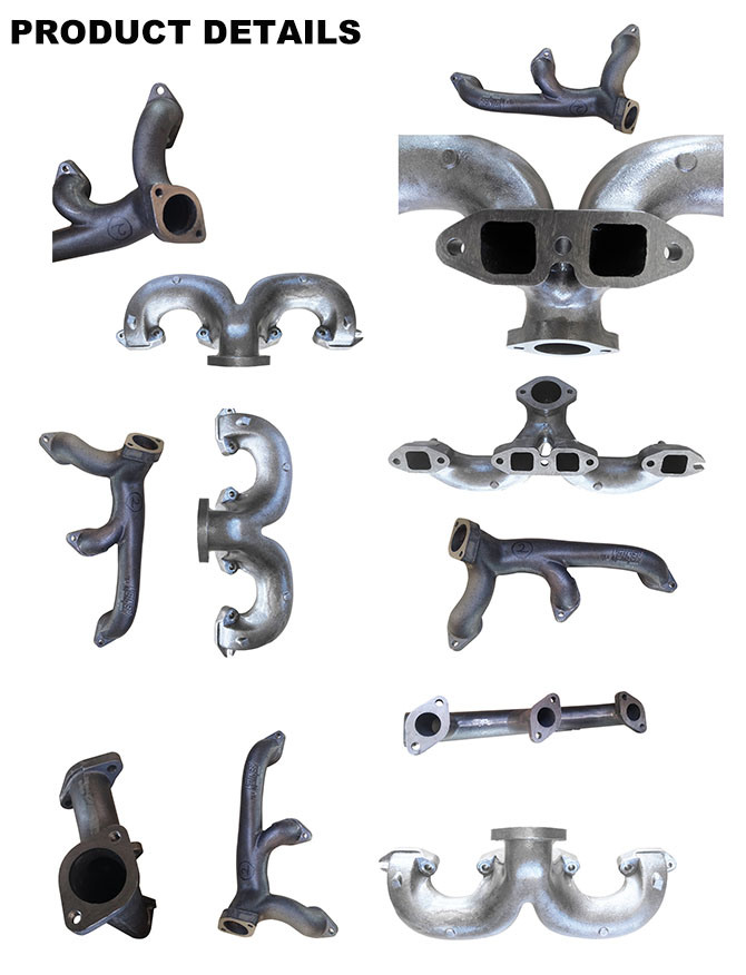 Densen Customized Good Price Auto Cast Iron Exhaust Manifold Pipe