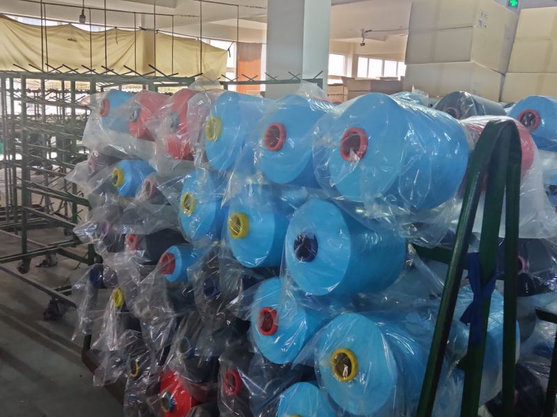 Polyester Yarn Good Elasticity Polyester Yarn Super Soft Polyester Yarn Anti-Pilling Polyester Yarn Uninterrupted Silk Polyester Yarn