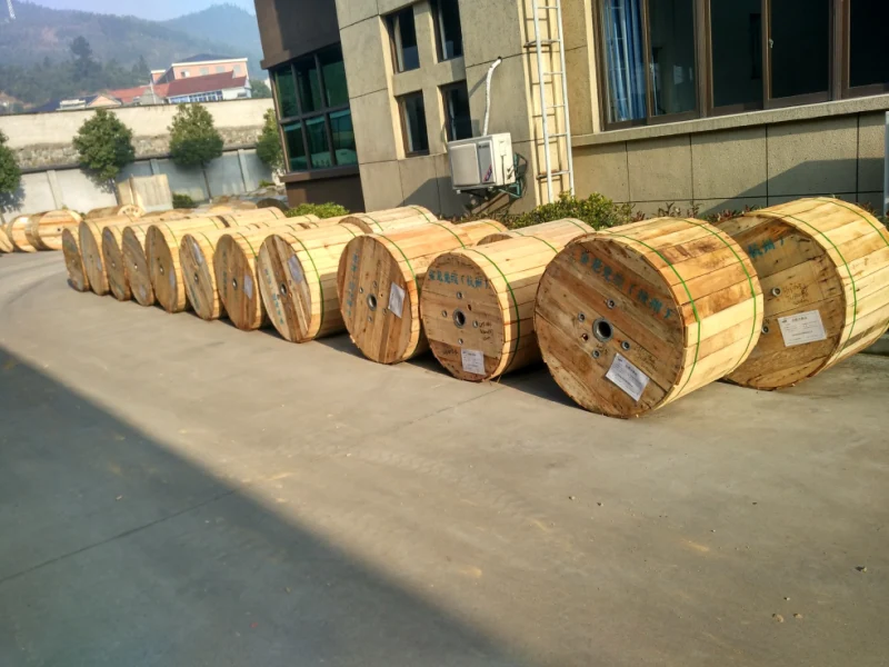 Self-Supporting GYTC8S Single Mode Fiber Optic Cable