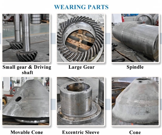 Multi-Cylinder Hydraulic Cone Crusher Appropriate for Stone Crushing