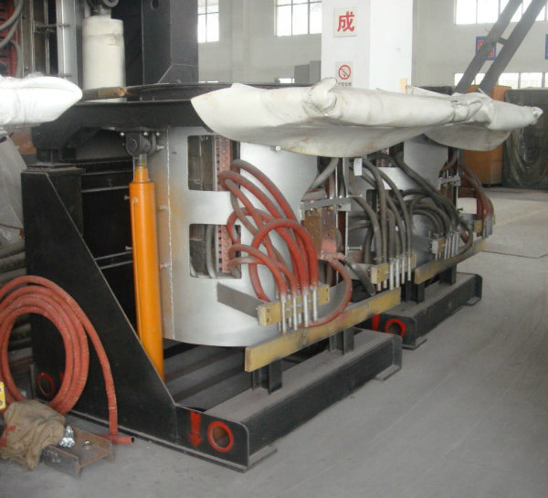 10 Ton Capacity Iron Steel Induction Melting Furnace