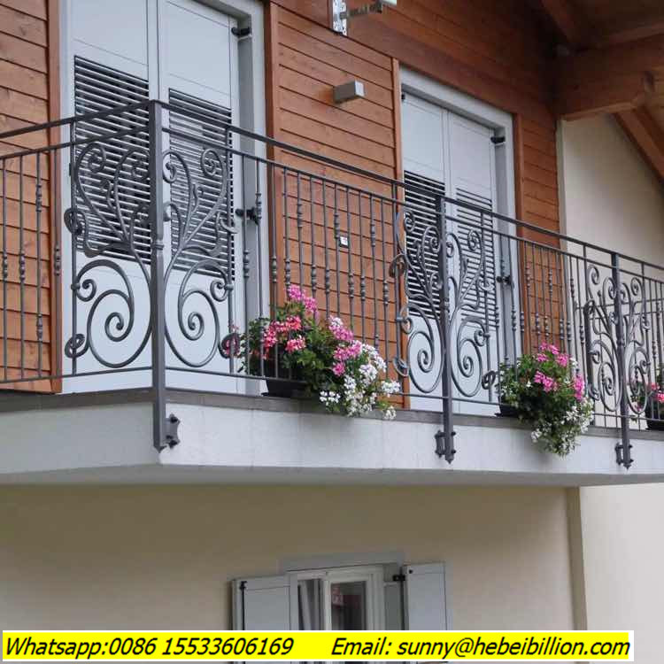 Decorative Wrought Iron Design Cast Iron Panel Wrought Iron Fence