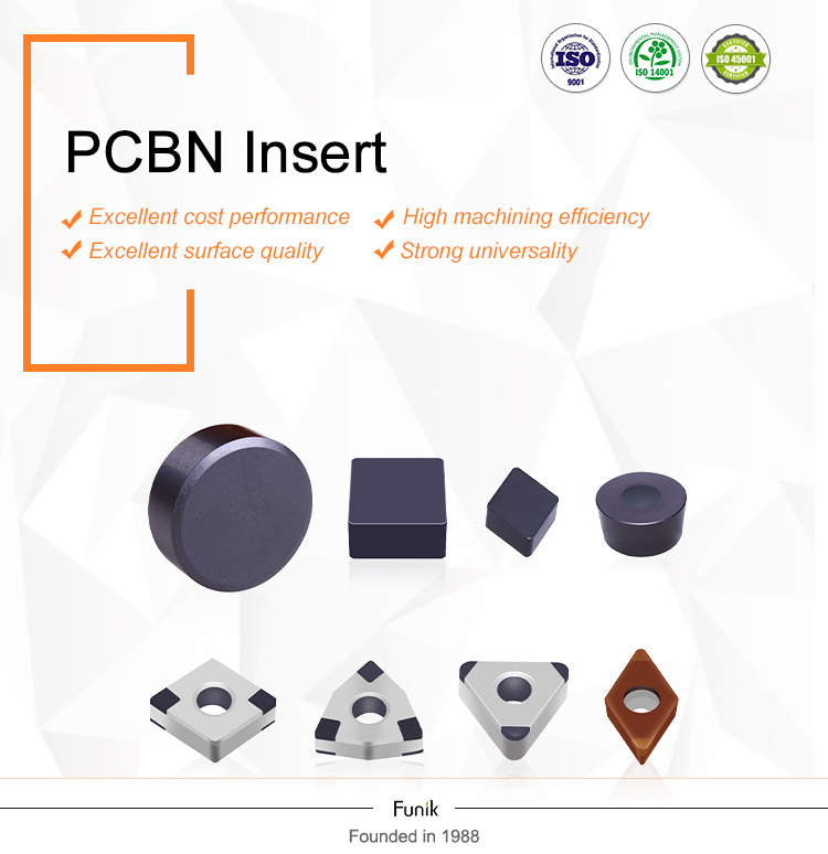 Funik Hot Sale CBN Cutting Inserts for Gray Cast Iron