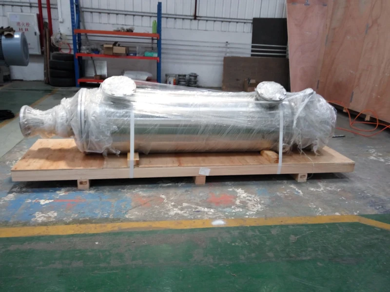 Shell and Tube Heat Exchanger for Oil