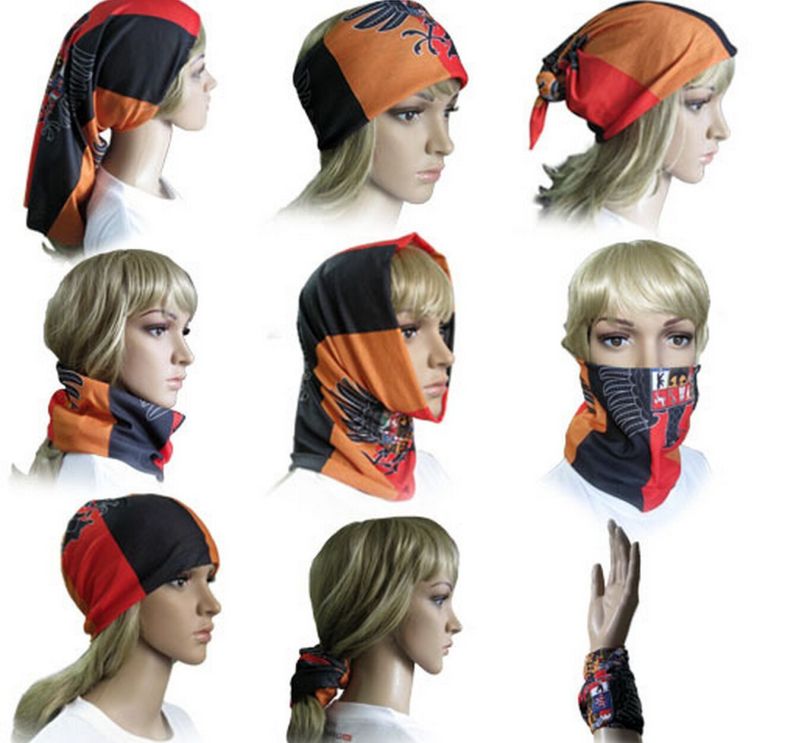 Wholesale Fashion Elastic Custom Printed Tube Bandana Neck Gaiter