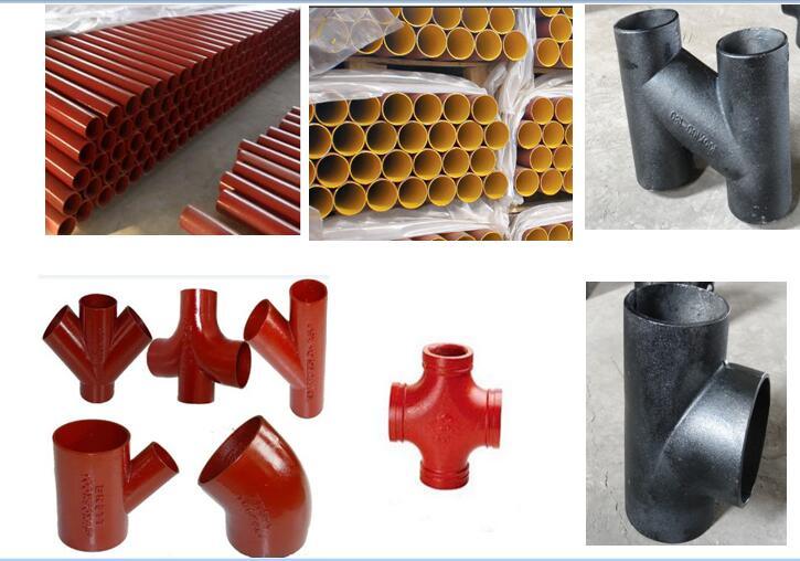 Cast Iron Pipe Fittings En877 ASTM A888 ISO6594