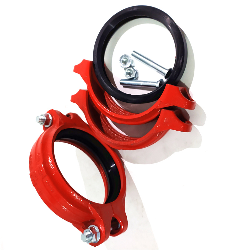Cast Iron Flexible Rubber Pipe Coupling Used for Pipe