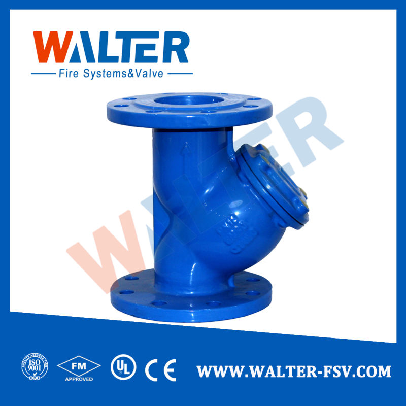 Cast Iron Y Type Flange Filter/Strainer Drain Valve