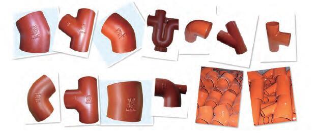 Cast Iron Pipe Fittings En877 ASTM A888 ISO6594