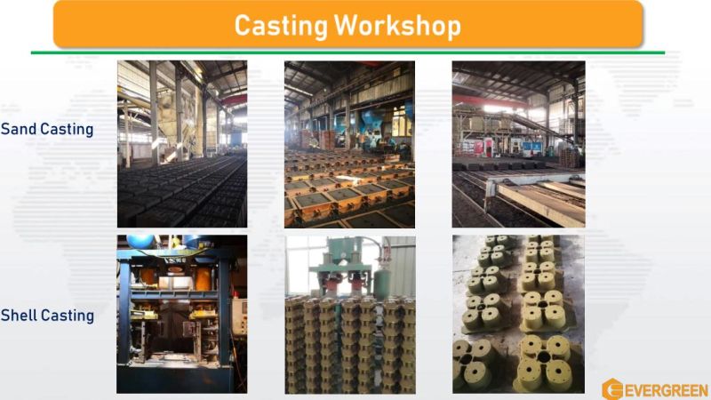 Custom Casting Iron Grey Iron Ductile Iron Resin Sand Casting Parts for Pipe Fittings