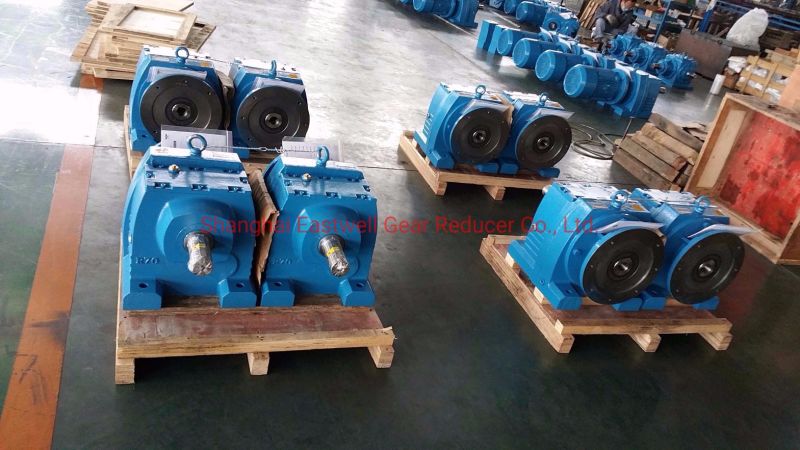 R Series Helical Gear Speed Reducer with Cast Iron Housing