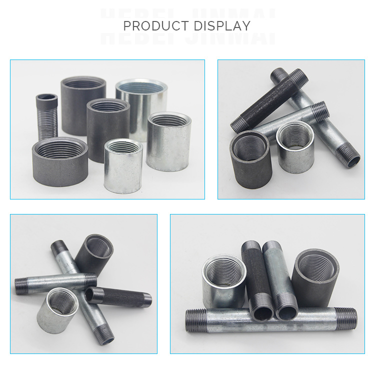 China Manufacture Banded Black Malleable Iron Pipe Fittings