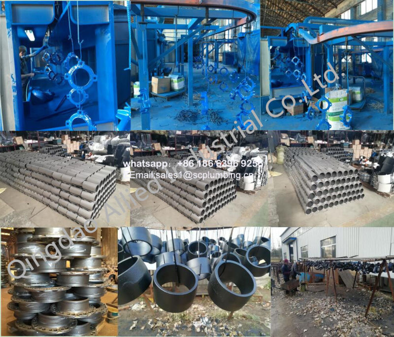 Ductile Iron Di Restrained Coupling for HDPE Pipe