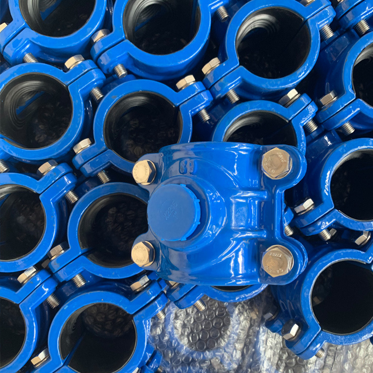 ISO2531 Ductile Cast Iron Pipe Saddle Clamp for Ductile Iron Pipe