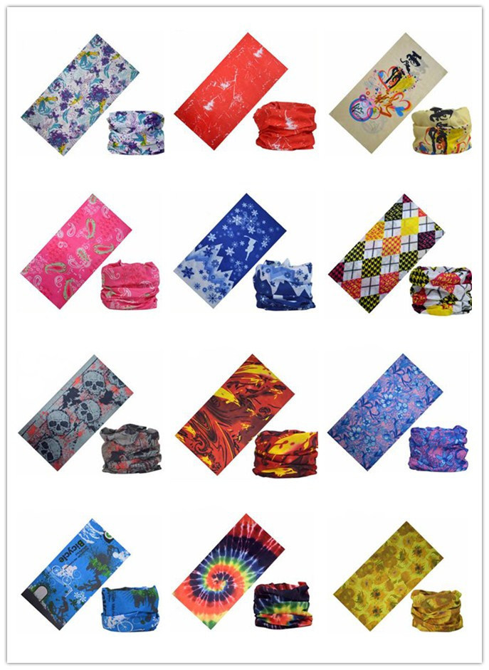 Wholesale Fashion Elastic Custom Printed Tube Bandana Neck Gaiter