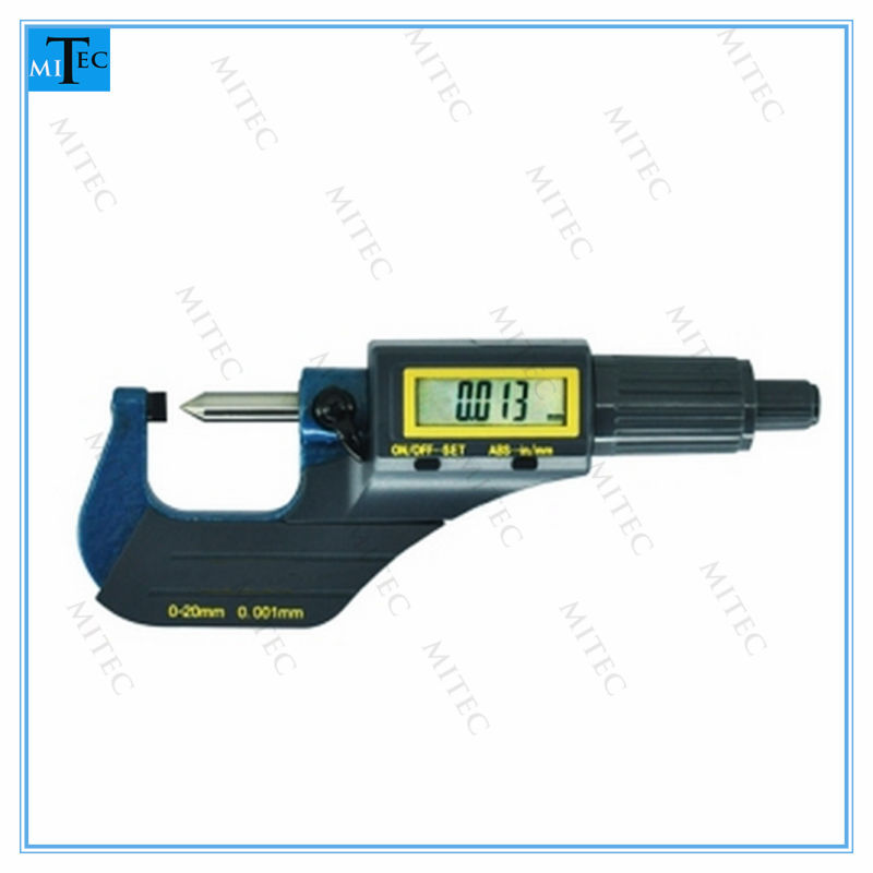 25-50mm Digital Electronic Special Spherical Anvil Tube Micrometer