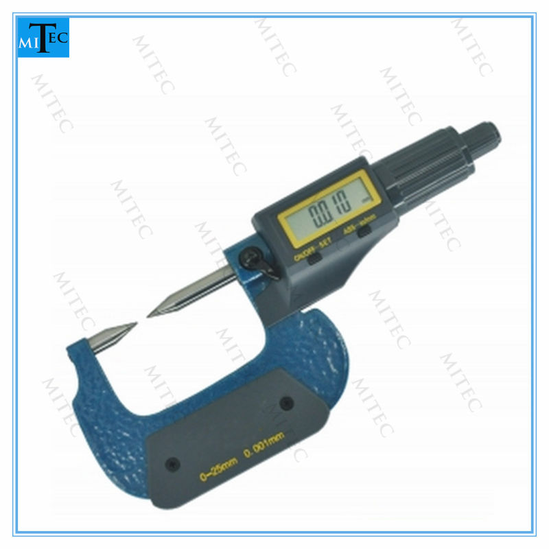 25-50mm Digital Electronic Special Spherical Anvil Tube Micrometer