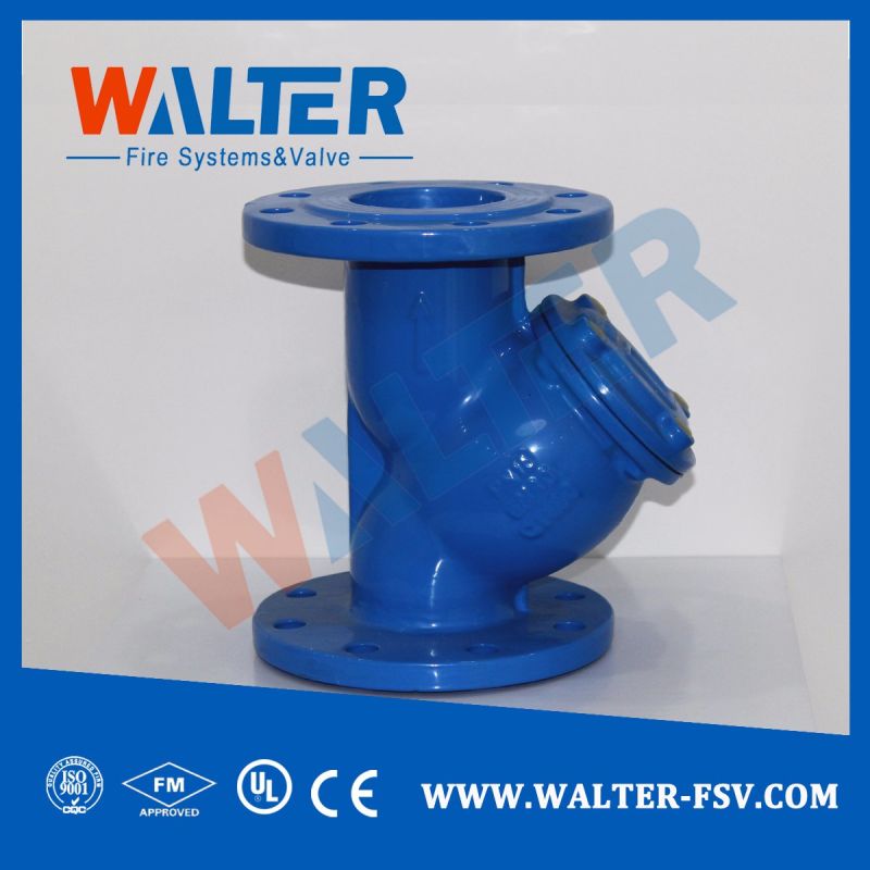 Cast Iron Y Type Flange Filter/Strainer Drain Valve