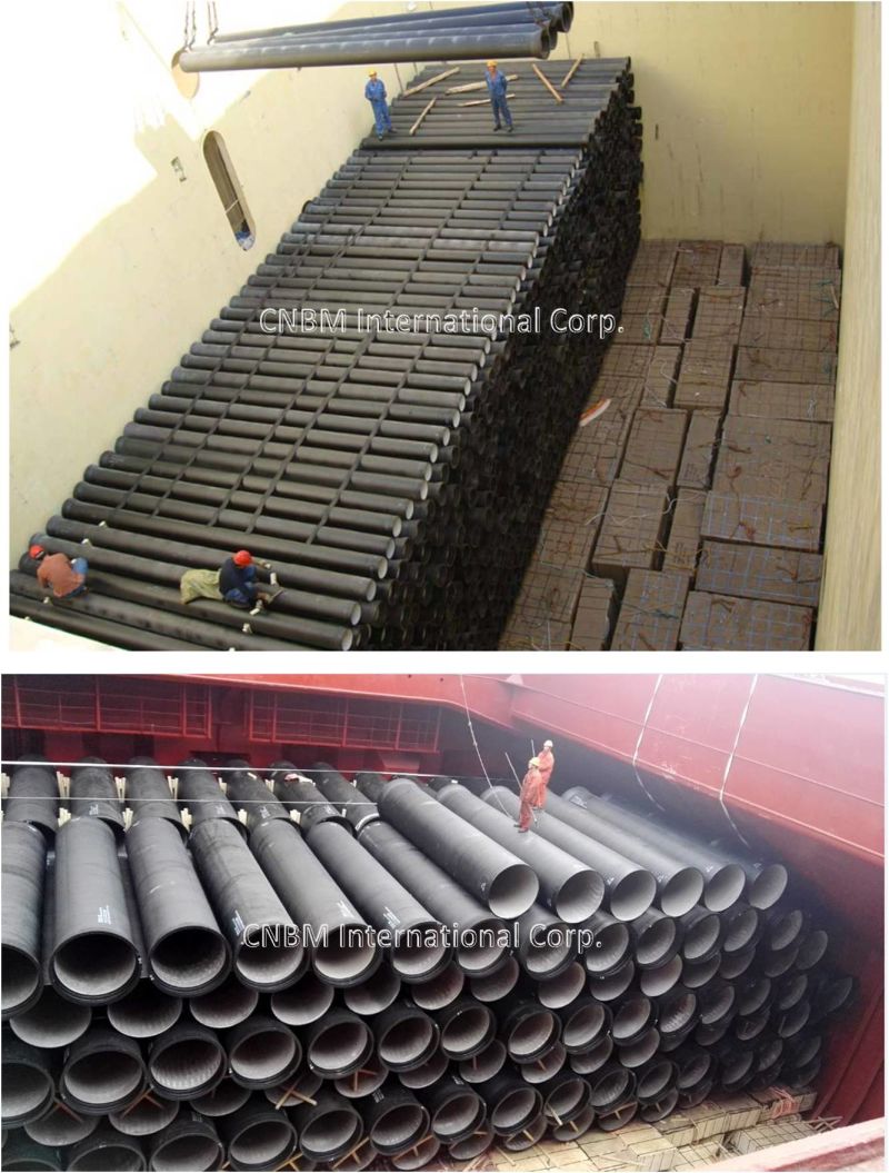 Ductile Iron Pipes K9 K8 K7 Bsen545/ISO2531/En598