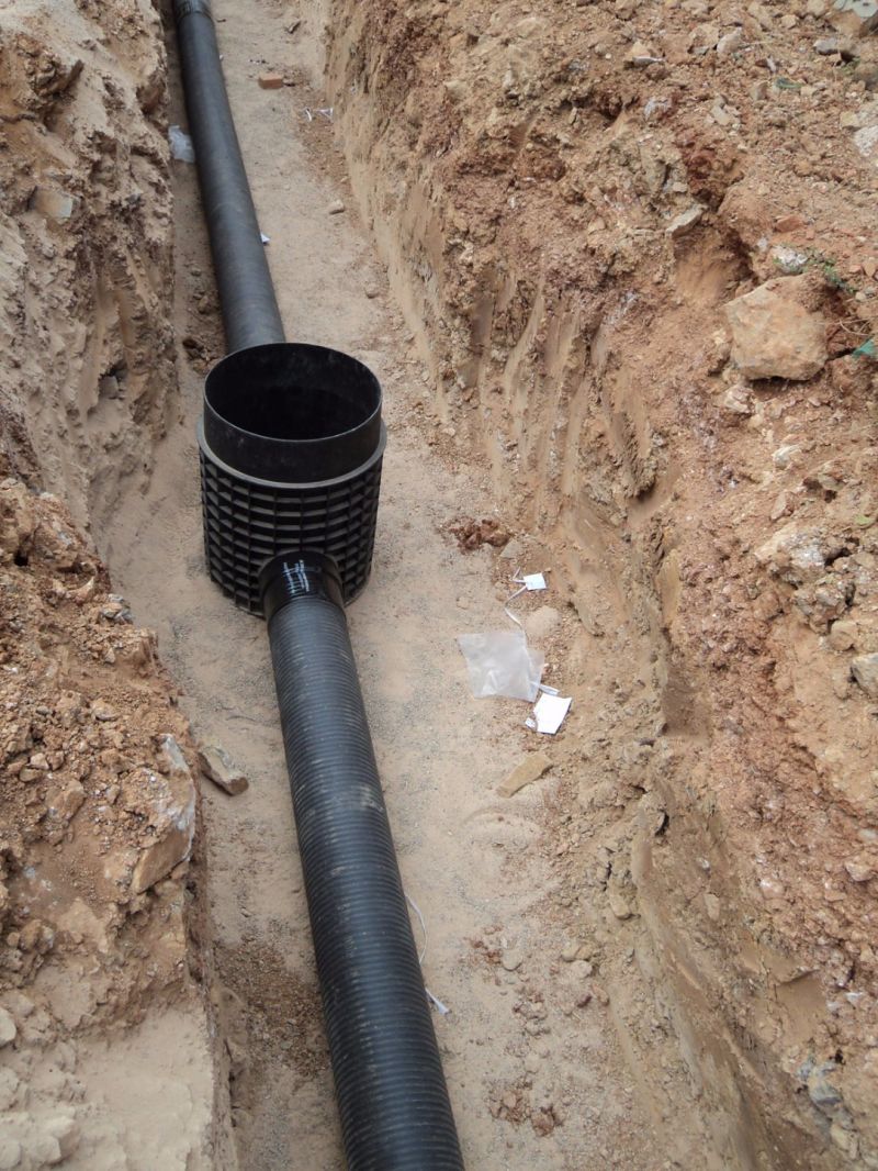 Hot Convergent Band for Stormwater and Wastewater Pipes