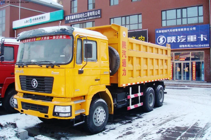 6X4 Diesel Engine Shacman Heavy Duty Dump Truck