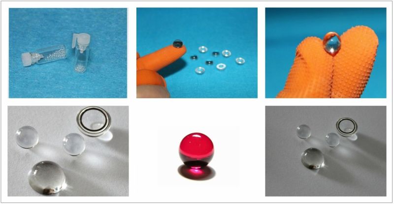Optical Glass Half Ball Lens for Collimating Light