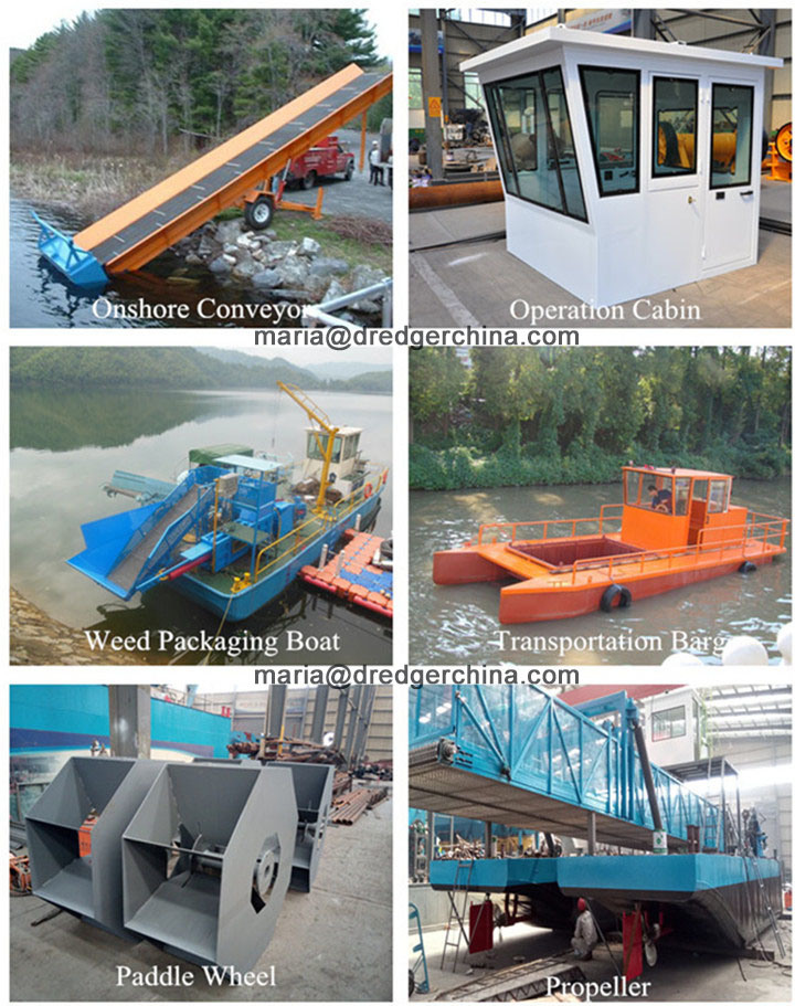 Floating Garbage Collection Boat for River/Lake/Reservoir Cleaning