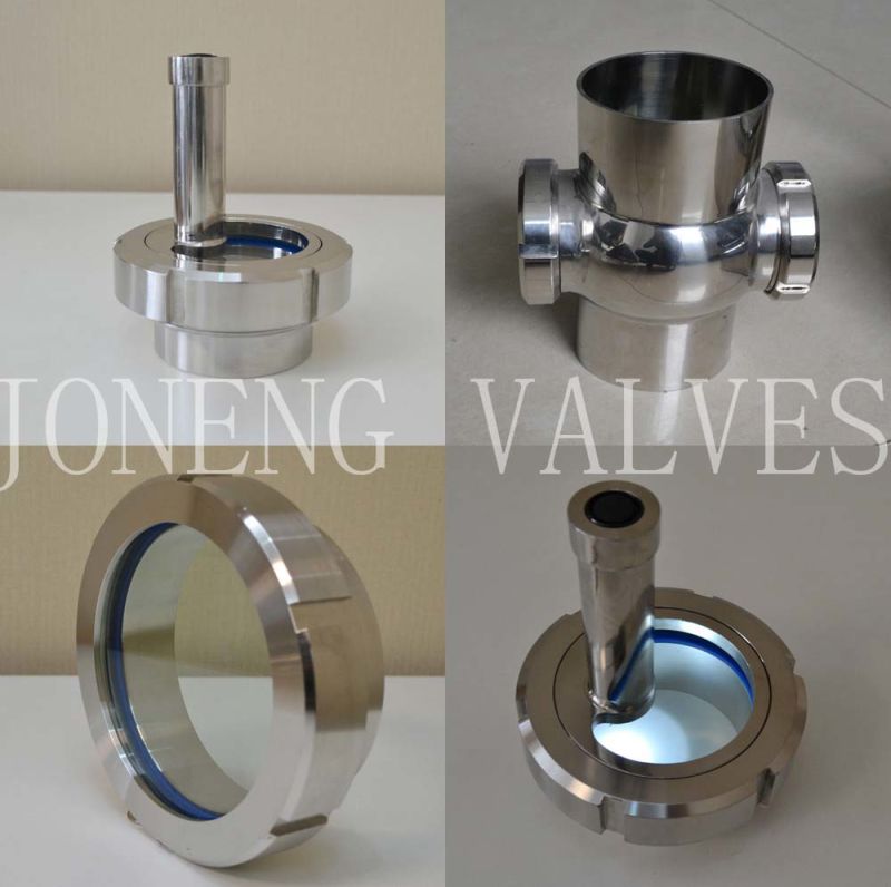 Stainless Steel Sanitary Tubular Sight Viewing Glass Gauge
