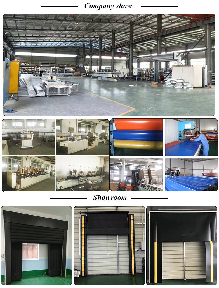 Mechanical Durable Fabric PVC Dock Shelter for Industrial Warehouse